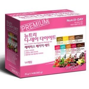 ￼韓國NutriD-Day超能奶昔 25g x 14入 八款綜合