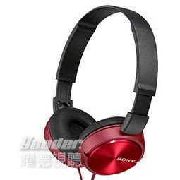 預購【曜德視聽】SONY MDR-ZX310AP 紅色 潮流五色 支援接聽通話