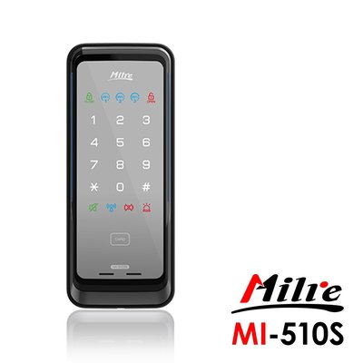 Milre 美樂 二合一密碼/卡片智能電子門鎖MI-510S(附基本安裝)