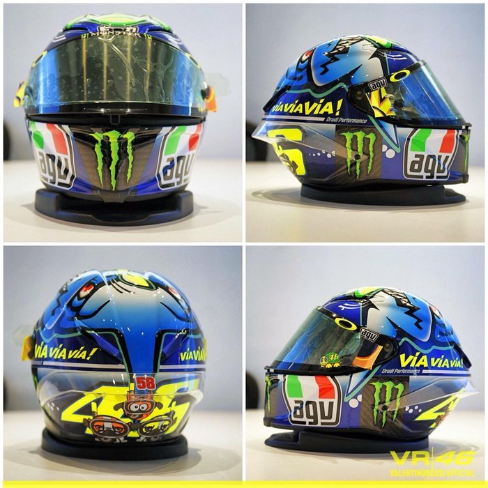 限定数のみ！ AGV PISTA GP ロッシ Misano 2015 M - crumiller.com