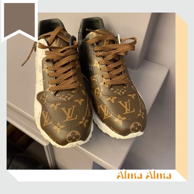 Alma 二手 LV 路易威登2021新款lv男士RUN AWAY運動鞋8碼 休閒鞋 超好看