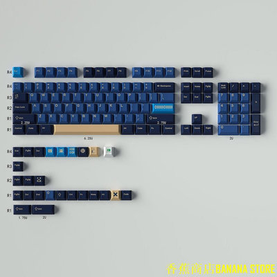 天極TJ百貨Gmk Matrix 01 鍵帽 cherry profile 染料昇華 PBT 鍵帽 129keys