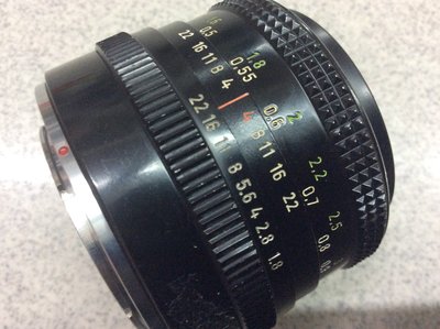 [保固一年] [高雄明豐]  Jena DDR Pancolar 50mm F1.8 人像鏡 已經改Nikon卡口便宜賣