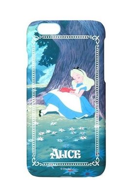 鼎飛臻坊 迪士尼 DISNEY alice 愛麗絲 休憩午後 IPHONE 6/6S 手機殼 硬殼 日本正版