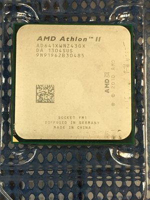 二手良品AMD Athlon X4 641 2.8GHZ FM1 腳位 C271