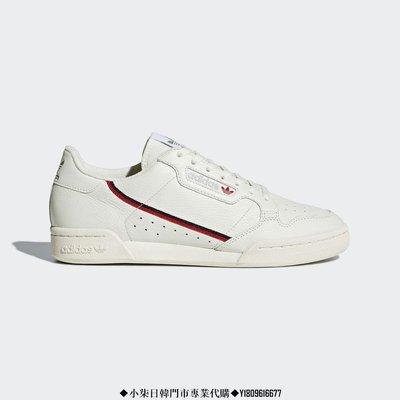 （小柒）adidas Continental 80 Rascal Off White 米白 B41680潮流慢跑鞋