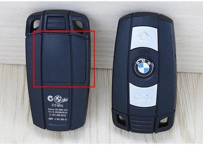 寶馬 BMW 舊款 3系 5系 Z4 X5 X6 e90 e92 原裝三鍵智能汽車遙控器鑰匙殼 帶電池蓋款 。不含晶片
