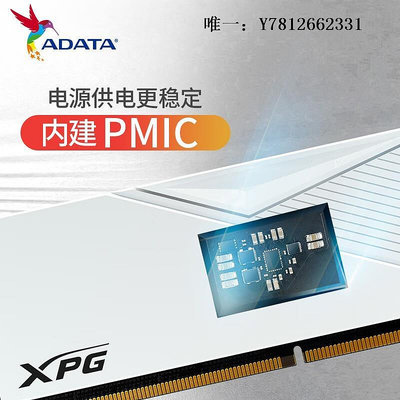 電腦零件Adata威剛XPG系列DDR5內存龍耀LANCER黑白可選6400MHz CL32時序筆電配件
