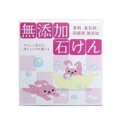 303生活雜貨館 日本製 clover日本製洗顏皂80g-無添加