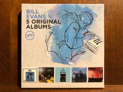 [ 沐耳 ] 爵士鋼琴大師 Bill Evans：5 original albums 五張 Verve 時期經典CD套裝（完售，補貨中）