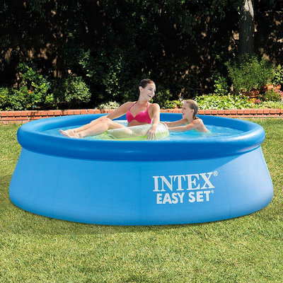 intex26176 碟形游泳池 戲水池 家庭成人兒童泳池
