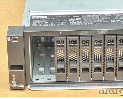 電腦零件聯想ThinkSystem SR665雙路2U機架式服務器AMD霄龍主機NVME8個U.2筆電配件
