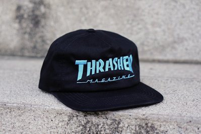 【 K.F.M 】THRASHER Mag Logo SNAPBACK Hat 工作帽 卡車帽 老帽 彎帽 軟帽