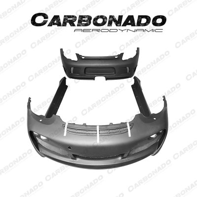Carbonado 保時捷 987 Cayman Boxster TA改裝碳纖維前杠側裙后杠 /請議價