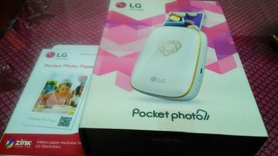 LG Pocket photo PD269口袋相印機(附四十張原廠相印紙)