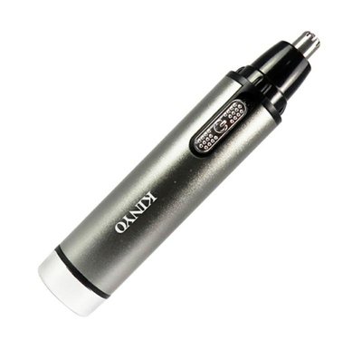 KINYO 電動鼻毛刀 CL-616 立體拱型刀頭 鼻毛修剪 耳毛剃除 使用3號（AA）電池 附保護蓋-【便利網】