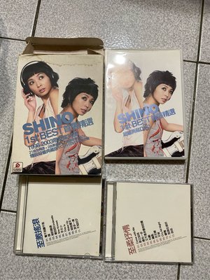 林曉培精選2CD加DVD八成新外紙盒有水紋