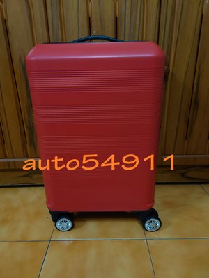 Disegno 全新20吋ABS行李箱-時尚紅色