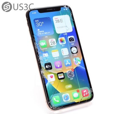 【US3C-台南店】【一元起標】Apple iPhone XS 256G 5.8吋 金色 OLED多點觸控顯示器 A12仿生晶片 1200萬畫素相機 二手手機