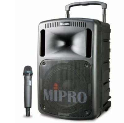 行動擴音喇叭的最高準則 標準  MIPRO MA-808旗艦型手提式無線擴音機