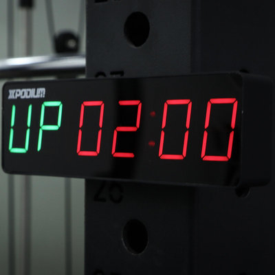 計時器XPODIUM便攜式計時器電子家用數字比賽led倒數鐘秒表鬧鐘時鐘小型