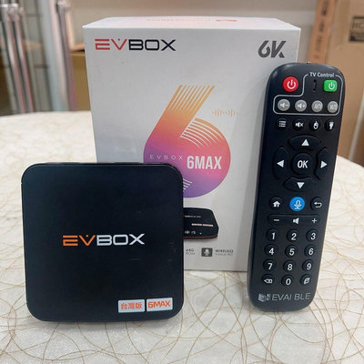【艾爾巴二手】 EVBOX 6MAX 易播盒子 4G/64G 純淨版 #二手電視盒#勝利店 1DFE4