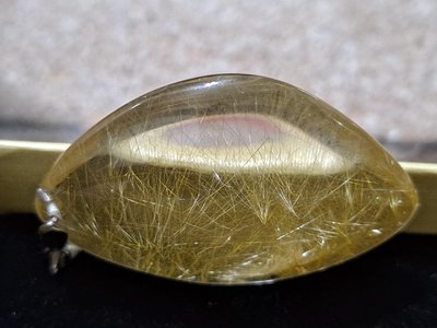 天然鈦晶水滴造型胸墬（淨重18.0公克）（＃A5）/內涵物：錫安山 異象。（贈珠寶盒和項鍊）