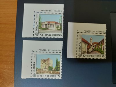 1978 賽普勒斯 古蹟 建築郵票