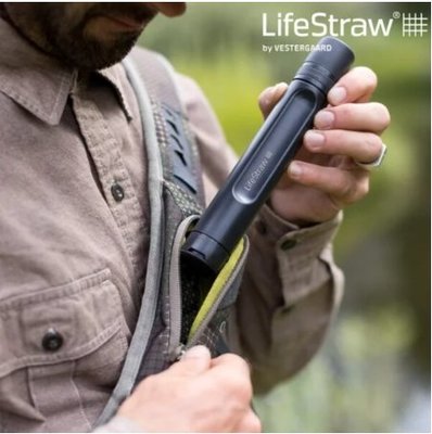 LifeStraw-頂峰生命淨水吸管 PEAK SERIES STRAW｜深灰