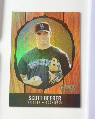 2003 BOWMAN HERITAGE Scott Beerer - RC ROOKIE #271 MLB 棒球卡