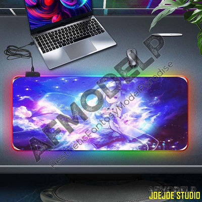 CICI百貨商城ReLife Gaming Mousepad with Box RBG Lightning Glowing 400x90