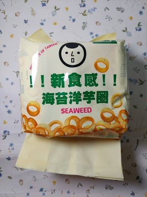 Chiao-E 巧益新食感海苔洋芋圈72G(效期:2024/05/05)市價89元特價59元