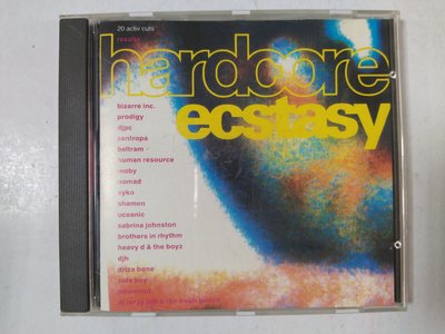 昀嫣音樂(CD12)  HARDCORE ECSTASY 1991年 片況良好