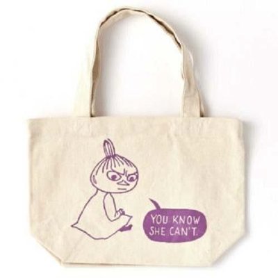 日本進口 嚕嚕米 Moomin 小不點 有機 帆布袋 提袋（預購）