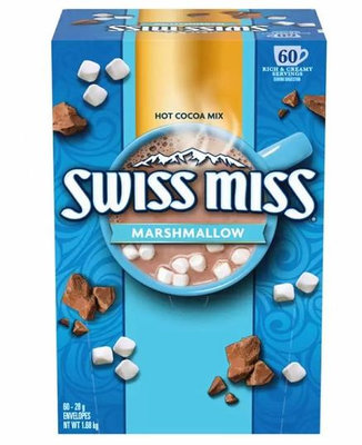 [COSCO代購4] D591632 Swiss Miss 棉花糖即溶可可粉 28公克 X 60入