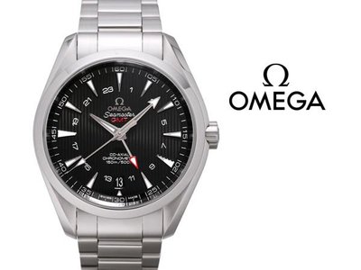 OMEGA 歐米茄 手錶 SEAMASTER AQUA TERRA 海馬 231.10.43.22.01.001 機械錶 GMT 43mm