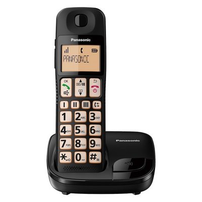 【TGE110】 Panasonic國際牌 KX-TGE110 DECT數位無線電話 大按鍵 快速撥號 大字體 長輩適用