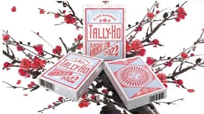 【天天魔法】【S1981】正宗原廠撲克牌～Tally Ho 2022紀念撲克牌～Tally-Ho Plum Blossom Playing Cards