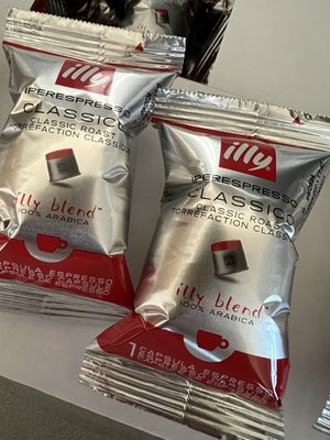 illy咖啡膠囊- Classico Roast 經典口味 - 中焙 (100顆單顆真空包裝/箱) 不拆售