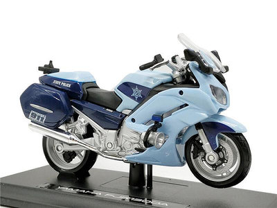 美馳圖118 合金摩托車模型雅馬哈 Yamaha FJR 1300A Police bike