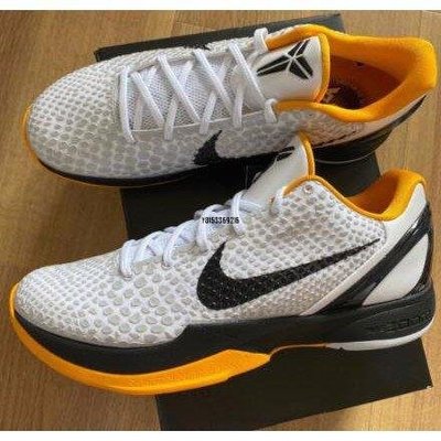 【正品】Nike Zoom Kobe 6 Protro "White Delsol"季後賽 復刻 CW2190-100潮鞋