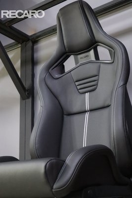 新產品 日本RECARO CS LL黑/黑 全牛皮 座椅電熱/椅背電動調整/腰部充氣最高階賽車椅