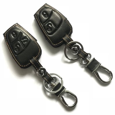 Benz賓士老款鑰匙包C200E280S320鑰匙SLK55真皮套W211W203W210W208W220真皮鑰匙包套
