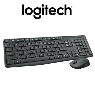 【采采3C】羅技 Logitech MK235無線滑鼠鍵盤組 先進光學追蹤定位技術 電池使用壽命可達12個月
