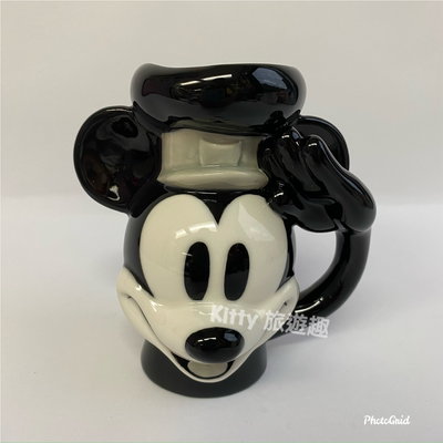 [Kitty 旅遊趣] Disney 3D馬克杯 造型馬克杯 杯子 造型杯 米奇 汽船威利號