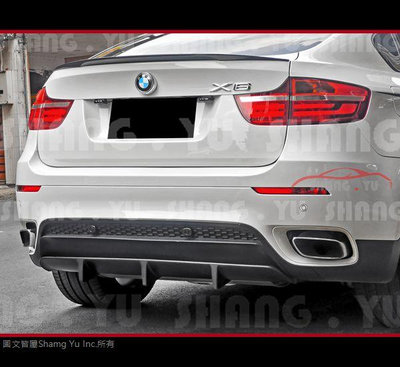 BMW X6 後下巴 2009 2010 2011 2012 2013 2014 E71 X6M