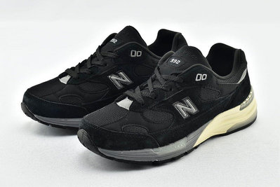 【實拍】NEW BALANCE 992 美國製 黑灰 麂皮 復古 慢跑鞋 男女鞋