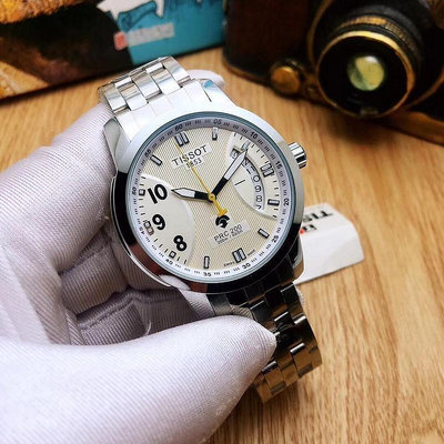 現貨直出 歐美購ZF天梭PRC200系列手錶 T014.421.11.047.00男士機械腕錶 直徑40mm 厚13mm 明星大牌同款