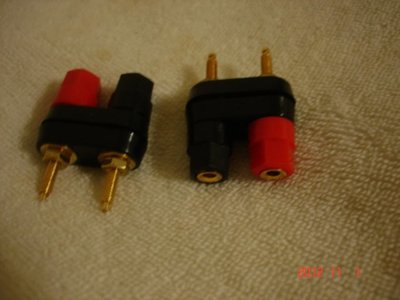 美國Monster Cable擴大機專用發燒級喇叭鍍金端子BP一對特價580/pair改機與升級專用