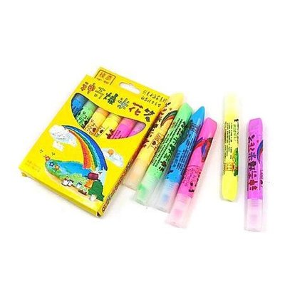 韓國熱賣~神奇爆米花泡泡筆 立體彩色筆 爆米花筆(一盒6色) 美術筆